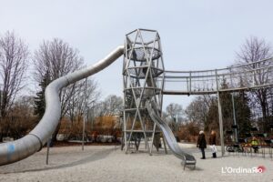 Nuove aree gioco nel parco Gorky